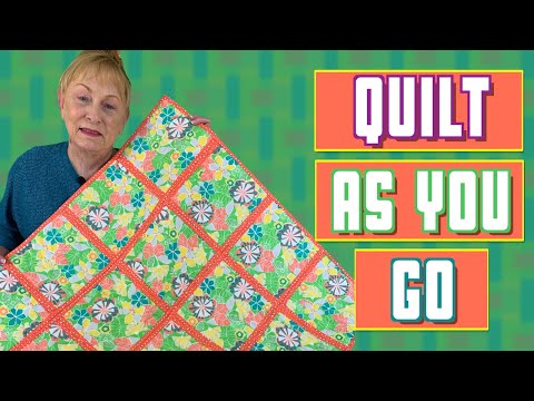 Quilt As You Go Sewing Tutorial | The Sewing Room Channel