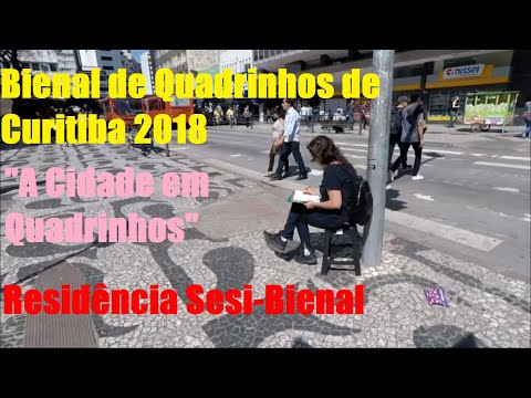 Documentário Residência Sesi-Bienal de Quadrinhos de Curitiba