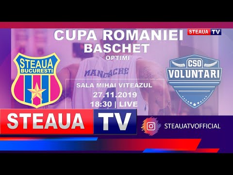 Steaua București - CSO Voluntari | CUPA ROMANIEI BASCHET |