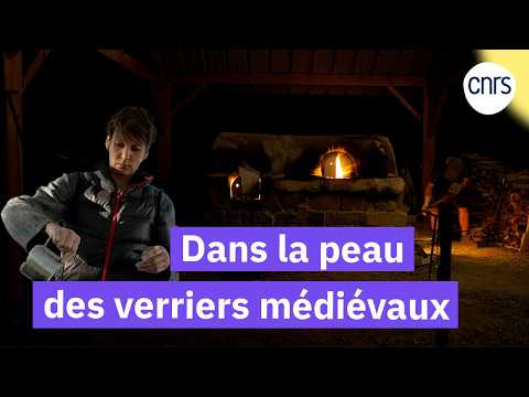 Souffler du verre comme au Moyen Âge I Reportage CNRS