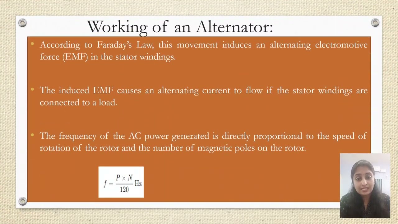 Synchronous Machines - Alternators Lecture 1