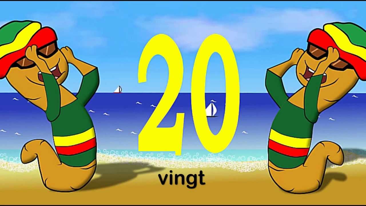 Les chiffres et les nombres de 1 a 20 - alain le lait (French numbers from 1 to 20)