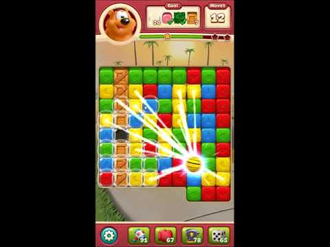 Toon Blast Level 3233 - NO BOOSTERS 🐻🐺🐱 | SKILLGAMING ✔️