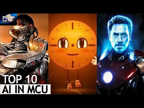Top 10 Best Artificial Intelligence (AI) in MCU |popcorn cinema|