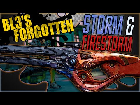 BL3's Forgotten - Storm's a Brewin' - Storm & Firestorm Legendary Maliwan Snipers Showcase & Guide