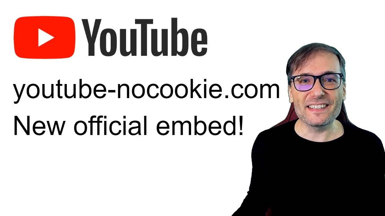 ★ youtube-nocookie.com - New official privacy-enhanced YouTube embed code!