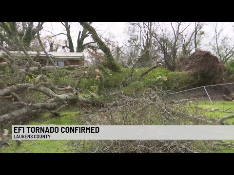 Tornado clean up continues in Laurens Co.
