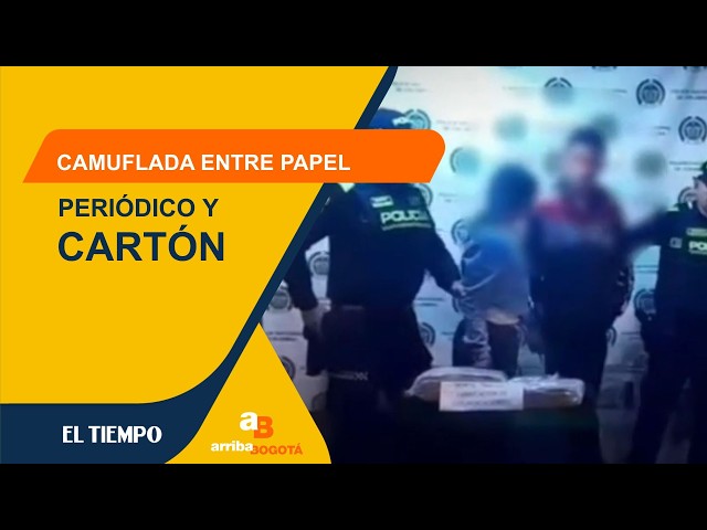 Cayó pareja que transportaba 2 kilos de marihuana en el baúl de un taxi en Bogotá