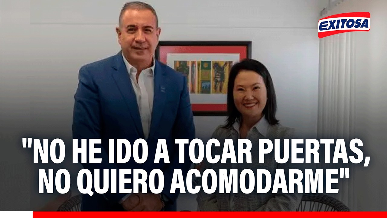 🔴🔵 Wolfgang Grozo asegura que no pidió nada a Keiko Fujimori durante su reunión