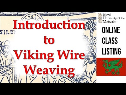 Introduction to Viking Wire Weaving