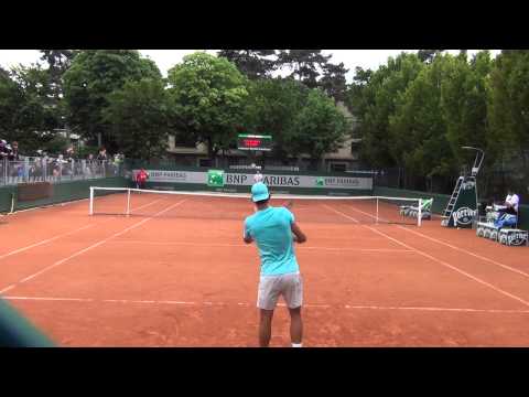 Rafael Nadal Hitting in High Definition