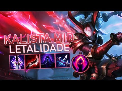 KALISTA MID FULL LETALIDADE | É MUITO DANO NO "Q" MAS O JOGO FOI DIFÍCIL | MEC! #243