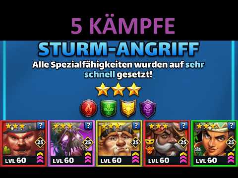 3*Rush - 5 attacks + short profile SAVANN