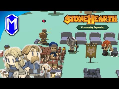 Welcome To Leoguard, The Northern Alliance Village - Let's Play Stonehearth ACE Mod Gameplay Ep 1