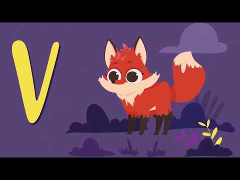 ALFABETUL - Sa invatam alfabetul in limba romana - Alfabet animat - Desene animate