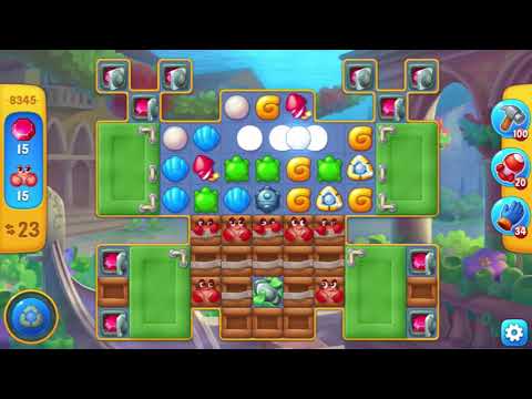 Fishdom  Level 8341 - 8350 (First Try) + Mini Game 🐟