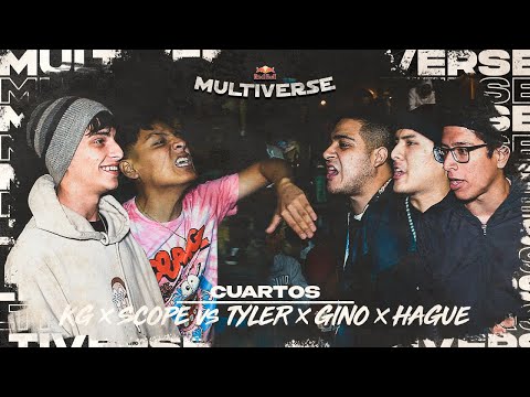 KG X SCOPE VS TYLER X GINO X HAGUE (CUARTOS) || RAPSODIA MULTIVERSE 2K22