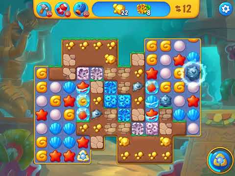 Fishdom level 6034 no boosters フィッシュダム ノーマル [Friend's]