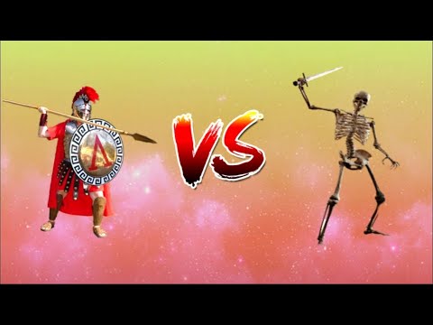Ultimate Epic Battle Simulator - 2000 Spartans vs 20.000 Skeleton Warrior ✔