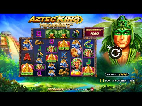Aztec King Megaways gameplay video