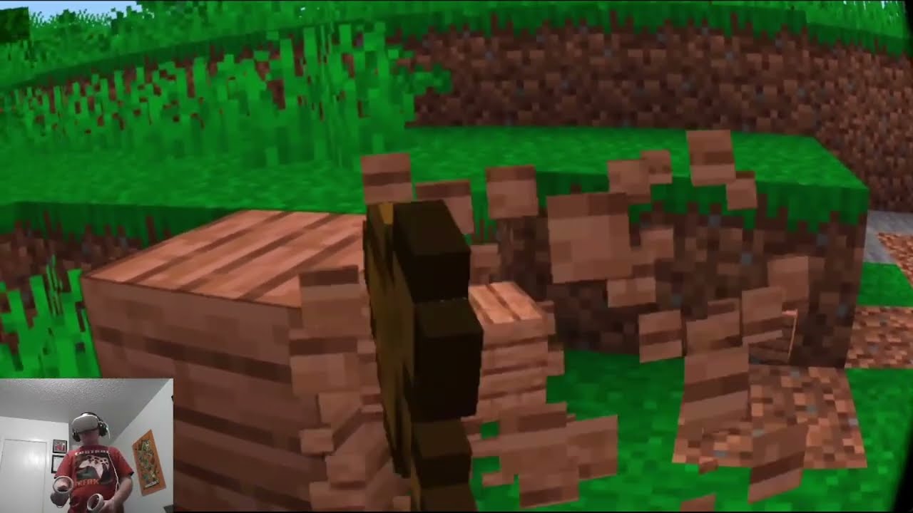 Minecraft VR part 1