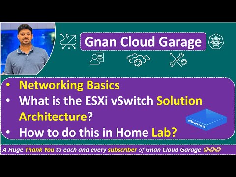 6. ESXi vSwitch Solution Architecture Explained | Networking Basics | Perfect for Home Lab Setup!