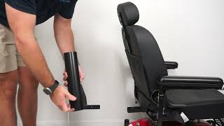 YouTube Single Cane Crutch Holder