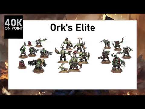 40k Ork Elite quantitative breakdown
