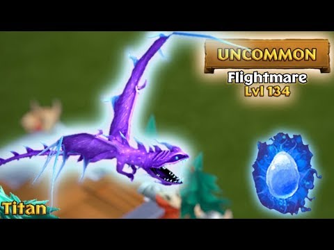 Flightmare Max Level 134 Titan Mode | Dragons: Rise of Berk