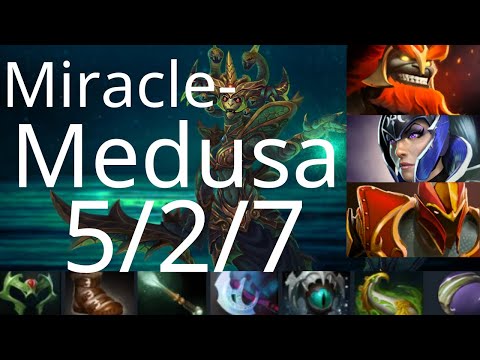 Miracle- Medusa vs Mars - sleep well - Liquid vs Nigma g2 EPIC League dota2
