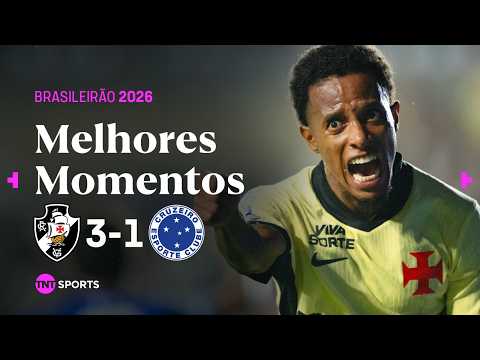 VASCO SE IMPÕE, TCHÊ TCHÊ BRILHA E TIME SAI DO Z4! VASCO 3 X 1 CRUZEIRO