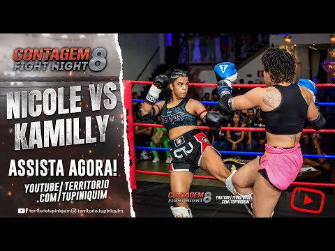 Nicole vs Kamilly - Contagem Fight Night 8