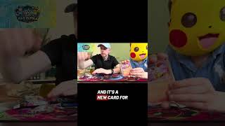 Chaos Rising brings us luck! 🍀 #Fatherandson #pikachu #pokemon #tcg #viral