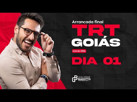 ARRANCADA FINAL TRT-GO - DIA 01