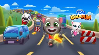 Talking Tom Gold Run – Gameplay Walkthrough Satisfying Mobile Games NEW UPDATE (iOS,Android)