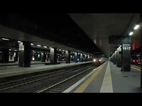 E656.039 + E656.058 in partenza con l' ICN 1955 Roma Termini - Siracusa/Palermo Centrale