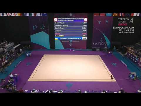 Ekaterina Selezneva Hoop Final World Challenge Cup Cluj Napoca 2019