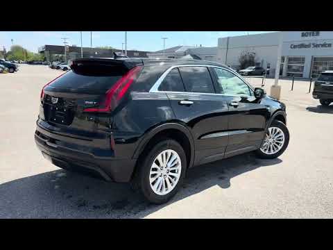 2024 Cadillac XT4 FWD 4dr Luxury in Black for sale at Boyer Pickering Chevrolet Cadillac Buick GMC Ltd. in Pickering, ON