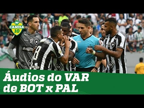 "SEGURA, SEGURA!" STJD DIVULGA áudios do VAR de Botafogo 0 x 1 Palmeiras!