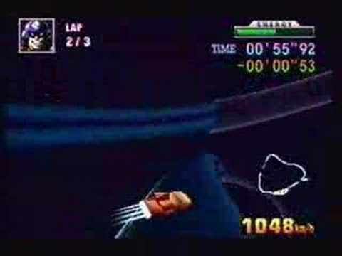 F-Zero X Time Attack: Sand Ocean 3 (1'33"098)