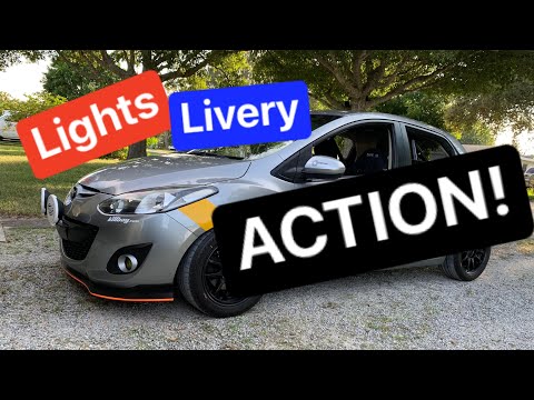 Mazda2 | Hella Lights & Vinyl Delights