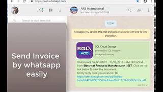 WhatsApp Integration with SQL Account
