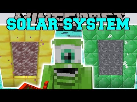 PopularMMOs - Minecraft: SOLAR SYSTEM MOD (TRAVEL TO ANY PLANET!) Mod Showcase