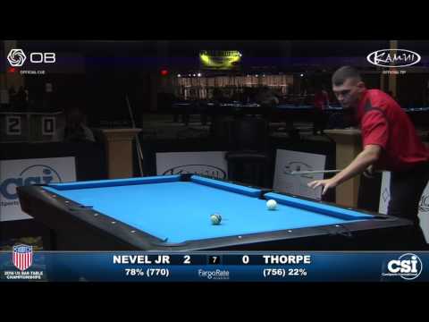 USBTC 10-Ball: Larry Nevel Jr vs Billy Thorpe