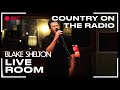 Blake Shelton "Country On The Radio" captured in The Live Room