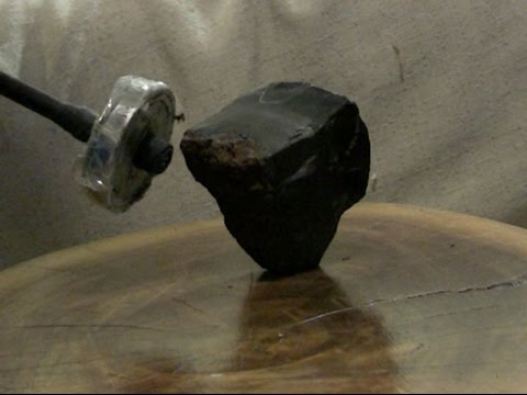 Honouliuli Slag vs Obsidian Magnetic Test