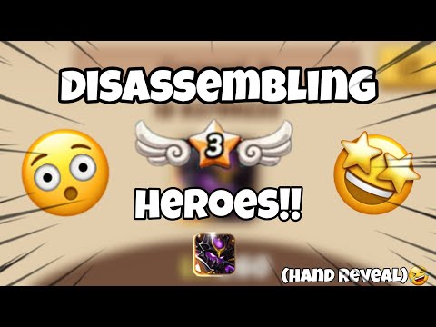 Disassembling 6-13 Star Heroes!!! | Idle Heroes | CorporalYekram