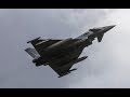 RAF Typhoon Low Pass At LBA