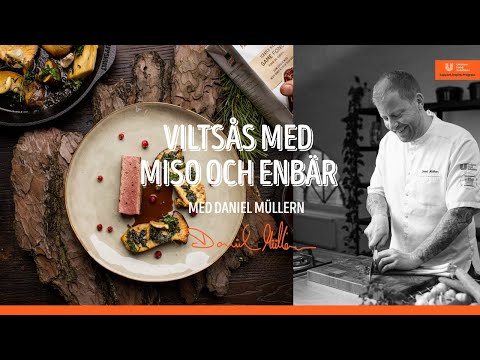 Daniel Müllern sätter smakerna i en viltsås