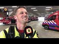 Bredase brandweer in doet in vol ornaat mee aan Singelloop.
